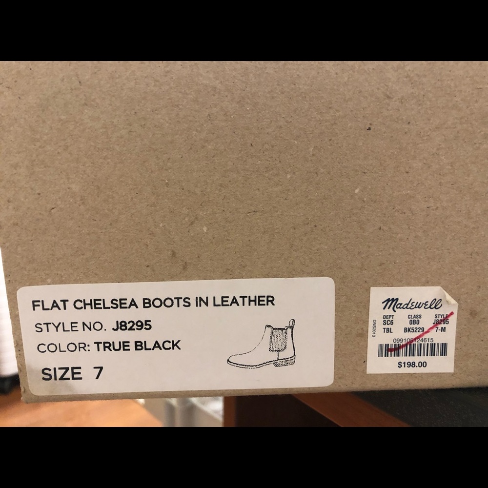 MADEWELL CHELSEA BOOT